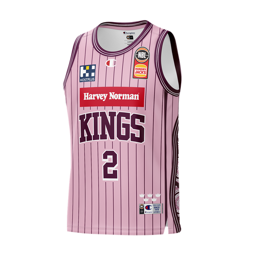 Sydney Kings 2023/24 Pink Round Jersey - Adams