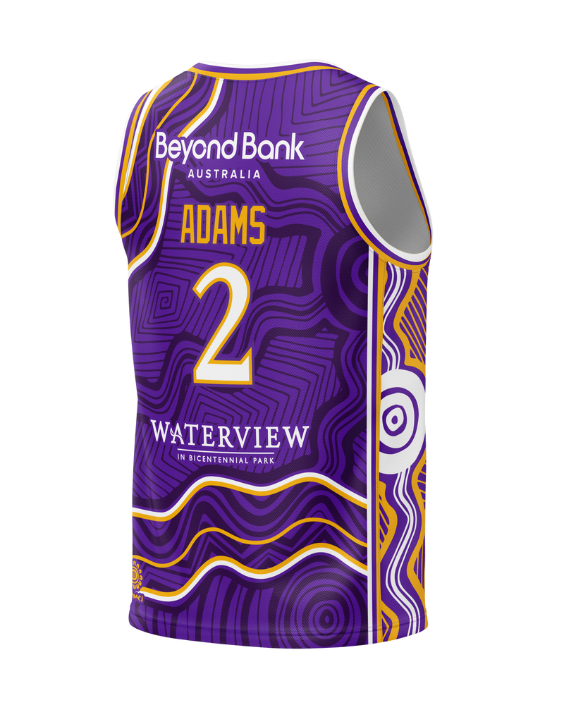 Sydney Kings NBL25 Indigenous Jersey - Adams