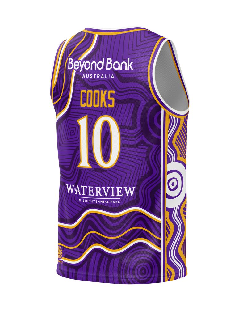 Sydney Kings NBL25 Indigenous Jersey - Cooks