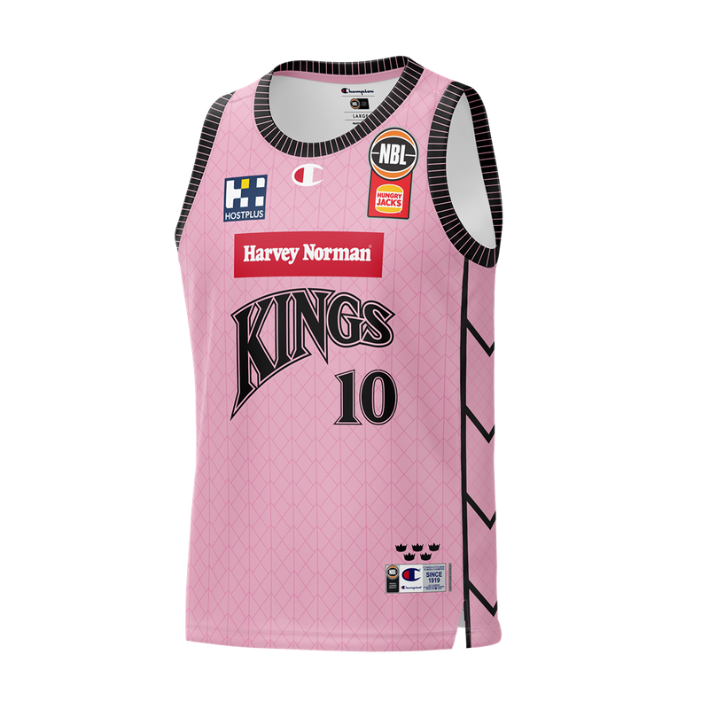 Sydney Kings NBL25 Pink Round Jersey - Cooks