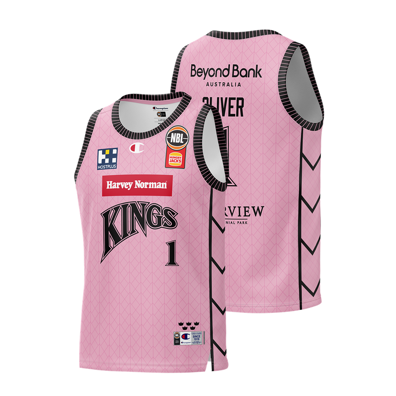 Sydney Kings NBL25 Pink Round Jersey - Oliver