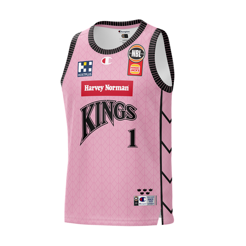 Sydney Kings NBL25 Pink Round Jersey - Oliver