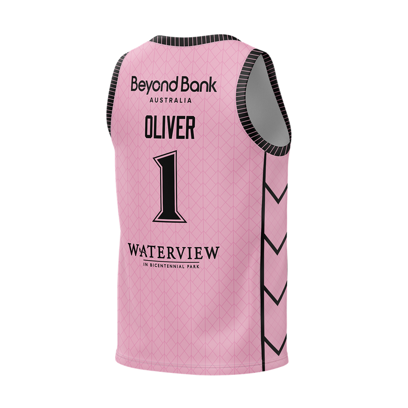 Sydney Kings NBL25 Pink Round Jersey - Oliver