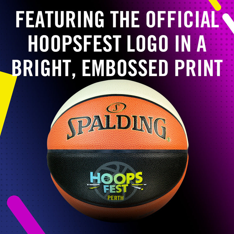 SPALDING HOOPS FEST INDOOR OFFICIAL GAME BALL