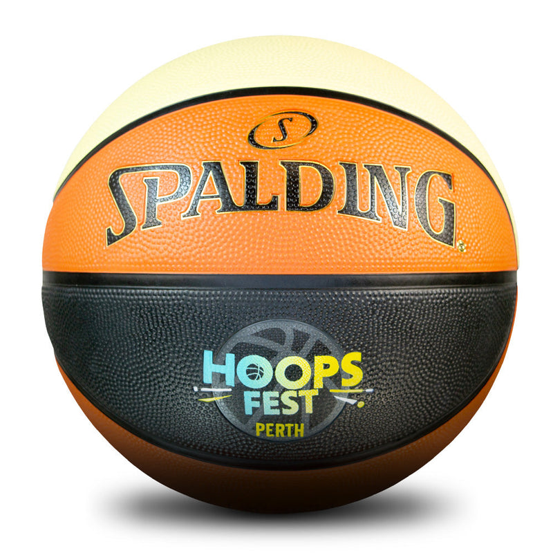 SPALDING HOOPS FEST OUTDOOR REPLICA GAME BALL