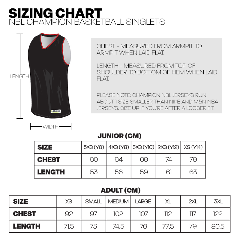 Champion sweater size chart basketball best sale