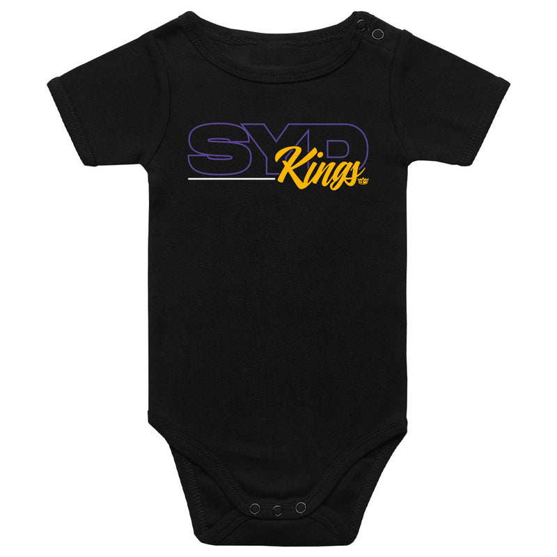 Sydney Kings NBL25 Script Onesie