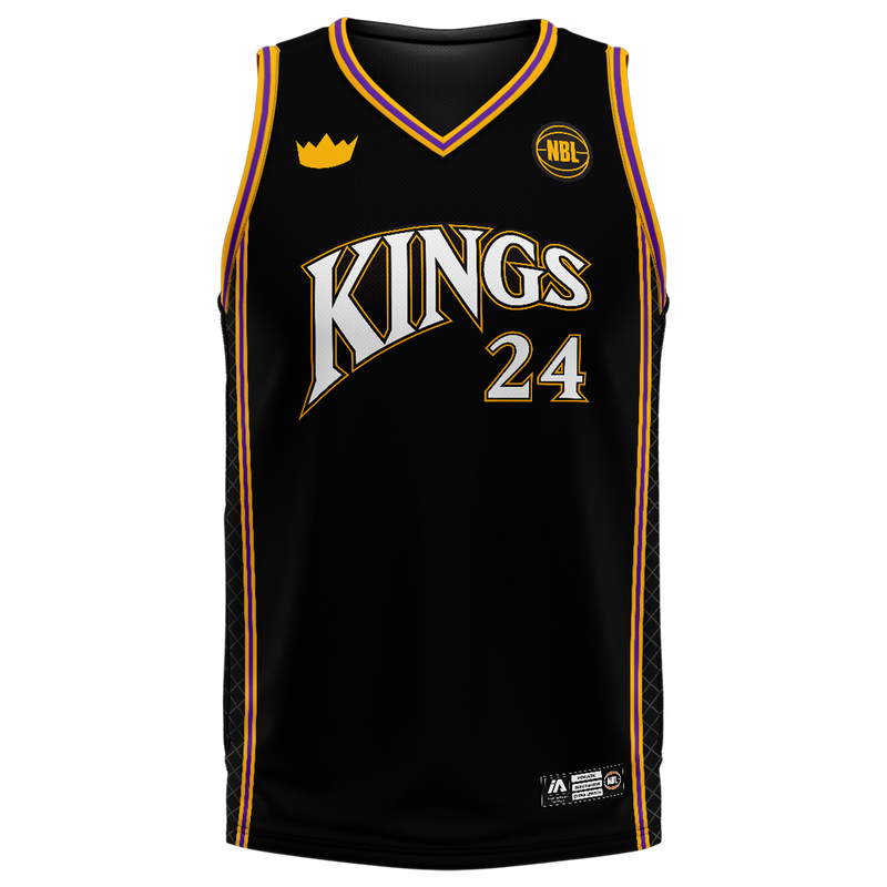 Sydney Kings NBL25 Cut and Sew Jersey - Adams