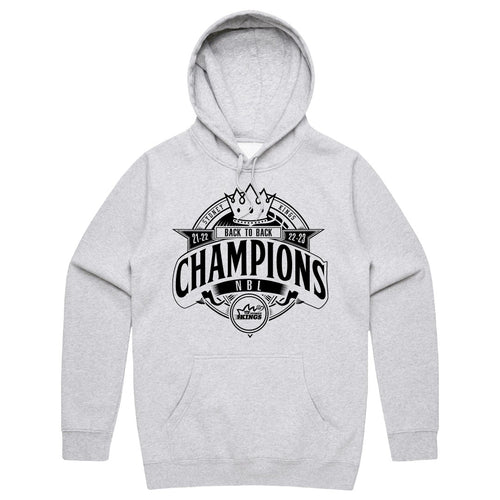 Sydney Kings NBL23 Back to Back Champions Mark Hoodie