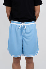 iAthletic Casual Basketball Shorts - Carolina/White